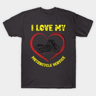 Rule of the Motorcycle Service T-Shirt